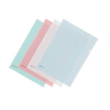 Factory OEM A4 Letter Taille Clear Document Folder Project Pockets l Forme de fichier de forme